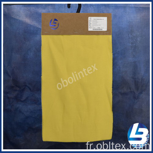 Tissu ordinaire de rayonne en polyester obl20-5004 pour chemise